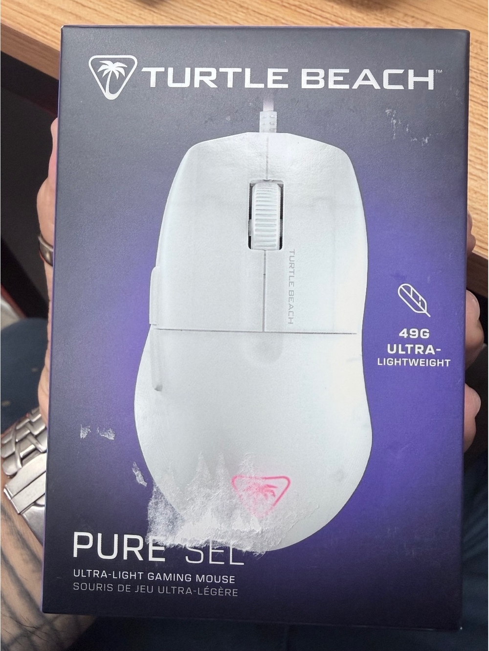 Turtle Beach Pure SEL White Wired RGB Gaming Mouse